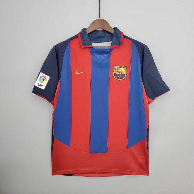 AAA Quality Barcelona 03/04 Home Soccer Jersey